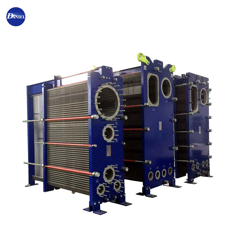 Evaporator tip placă eficient din punct de vedere energetic Mvr transfer de căldură Ti pentru schimbător de căldură cu plăci